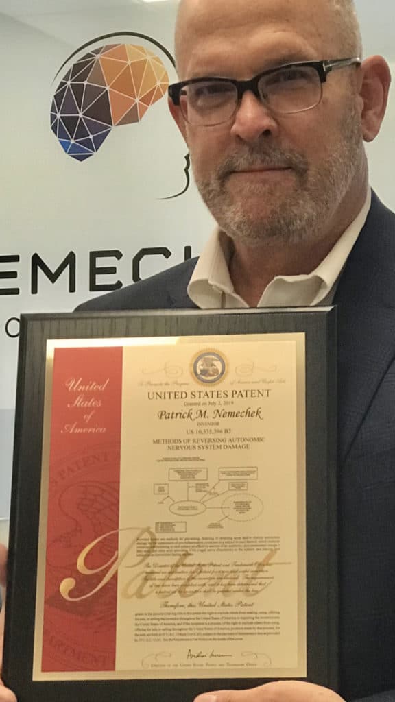 Dr. Nemechek is Awarded U.S. Patent for The Nemechek Protocol